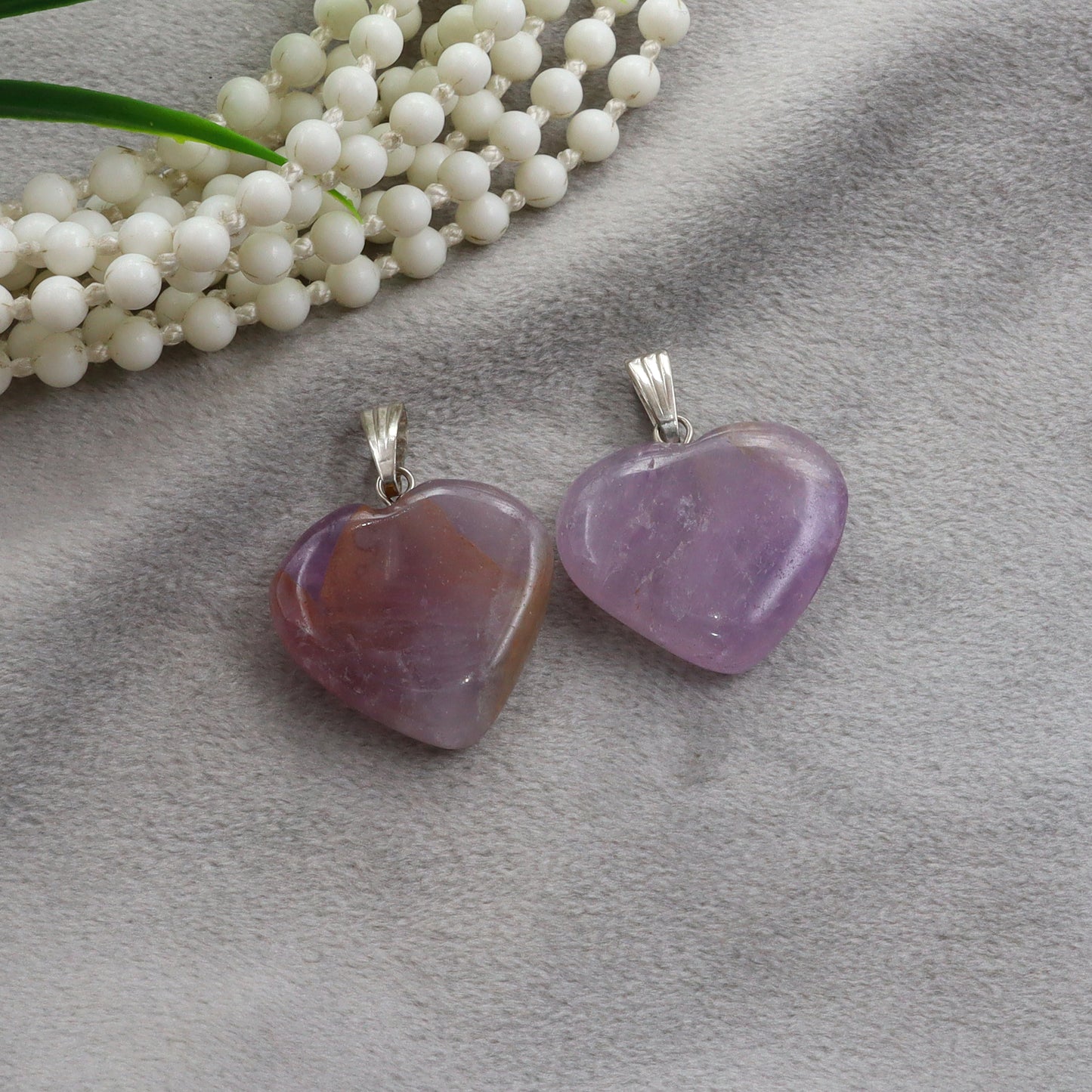 Amethyst Heart Pendant