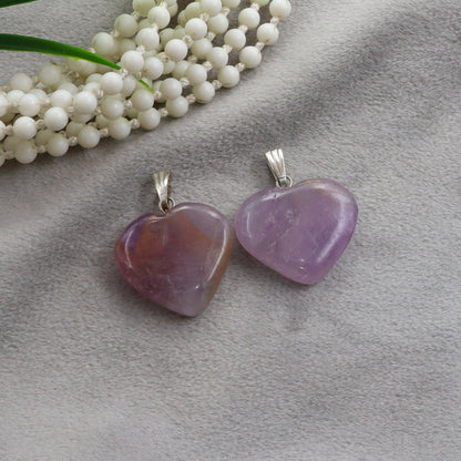 Amethyst Heart Pendant