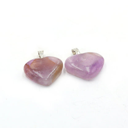 Amethyst Heart Pendant