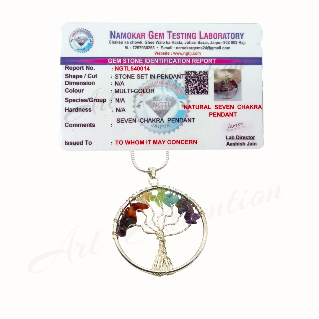 Seven Chakra Pendant