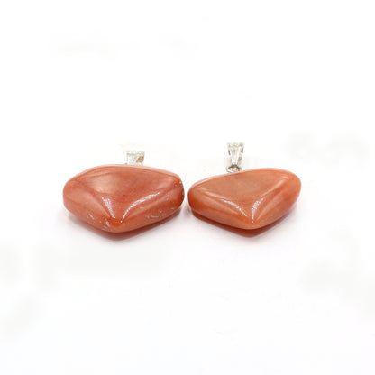Red Jasper Heart Pendant