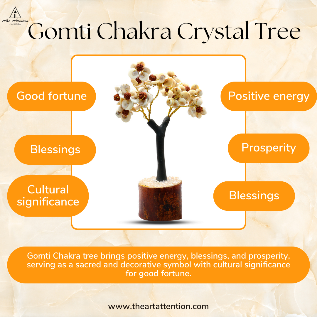 Gomti Chakra Crystal Tree