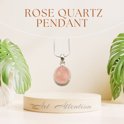 Rose Quartz Pendant