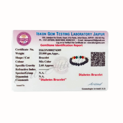 Diabetes Balance Bracelet