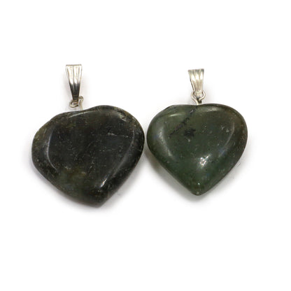 Labradorite Heart Pendant