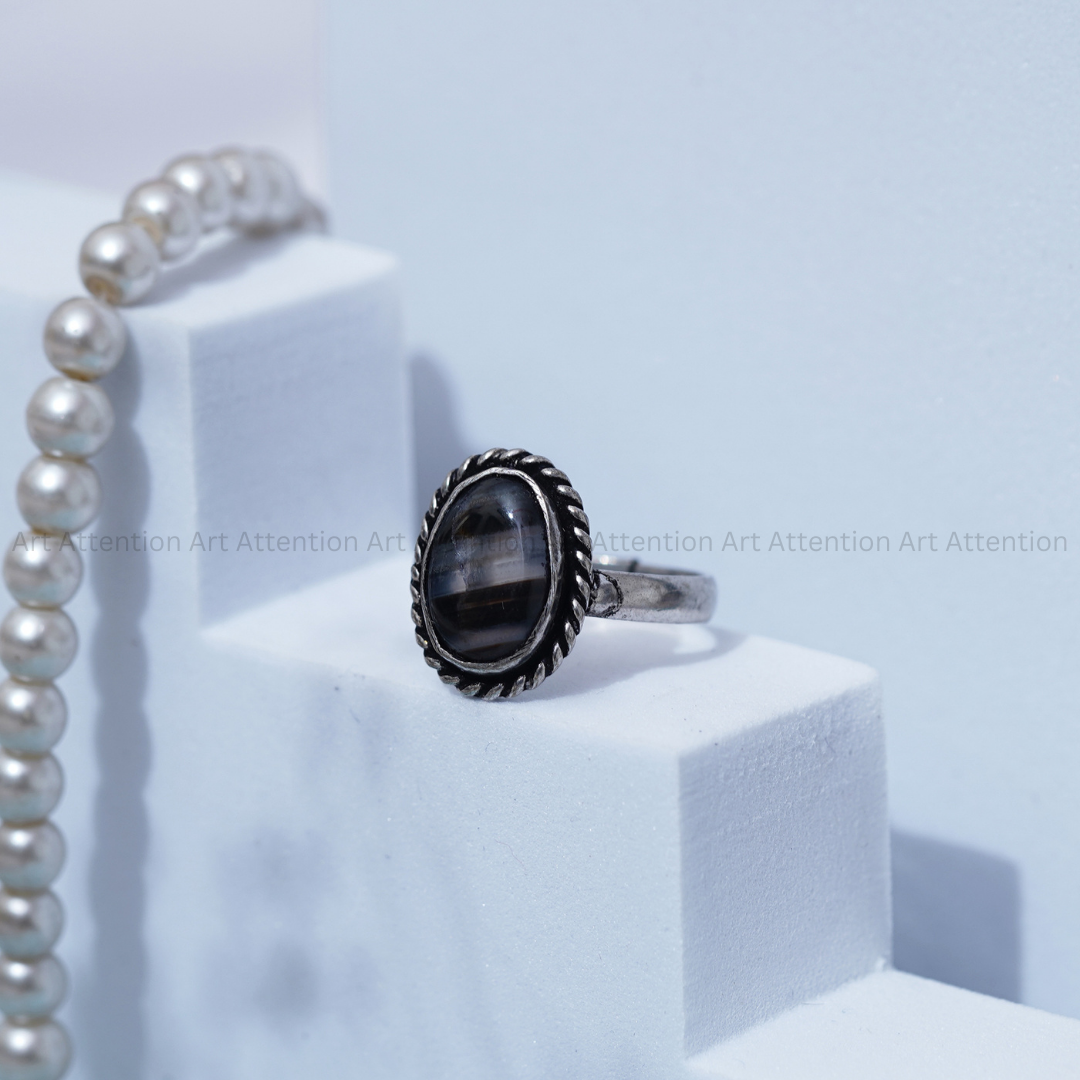 Sulemani Hakik Adjustable Ring
