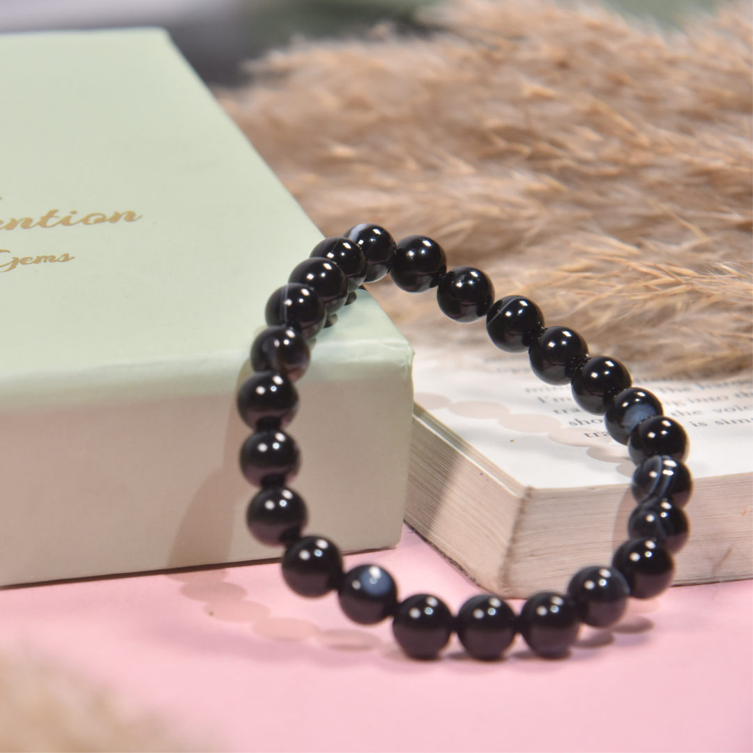Black Obsidian Bracelet