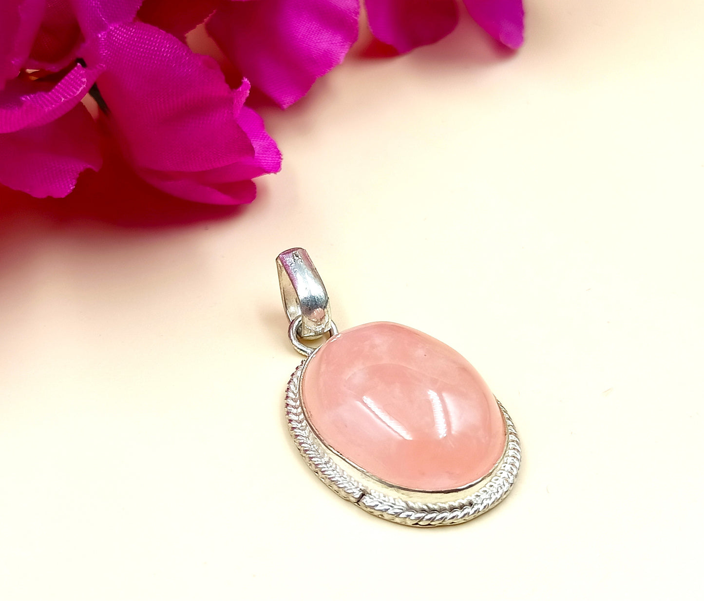 Rose Quartz Pendant