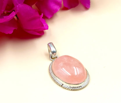 Rose Quartz Pendant