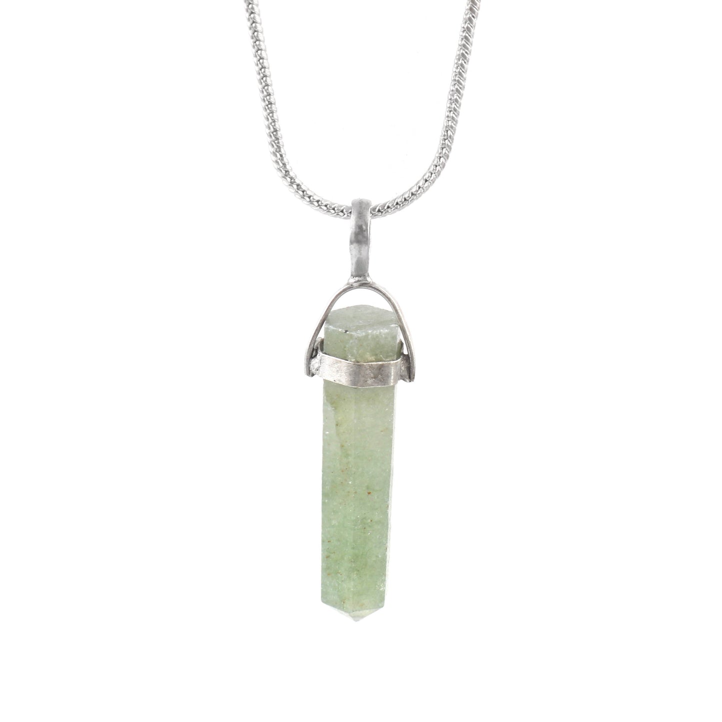 Green Aventurine Pencil Pendant