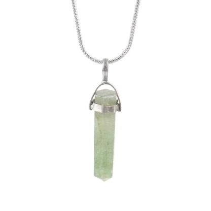 Green Aventurine Pencil Pendant