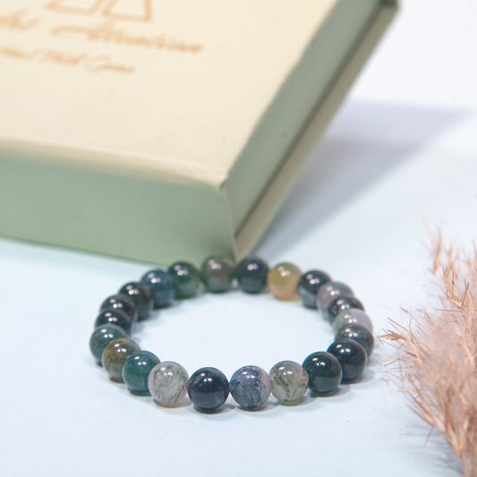 Moss Agate Bracelet