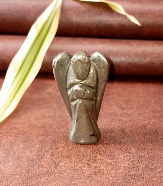 Pyrite Crystal Angel